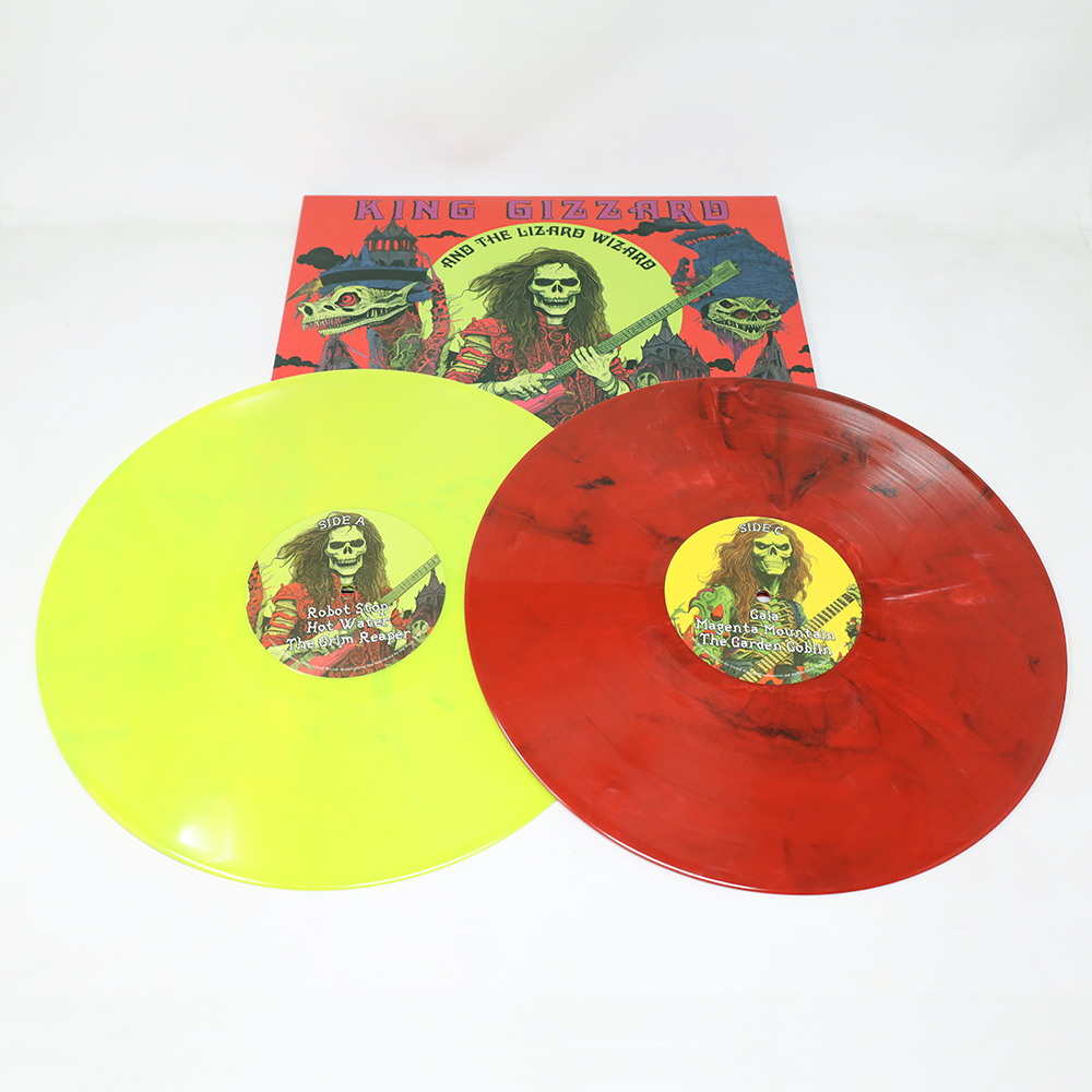 Live at Bonnaroo '22 Plutonium and Magma Color Vinyl (Bootleg By ORG Music) Sleeve + Discs