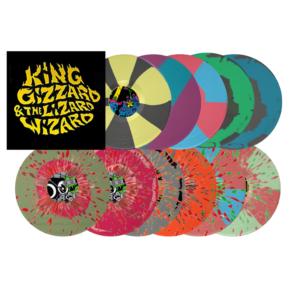 Lot of 2 King Gizzard and the Lizard Wizard cheapest Live Vinyl: Adelaide, Paris New