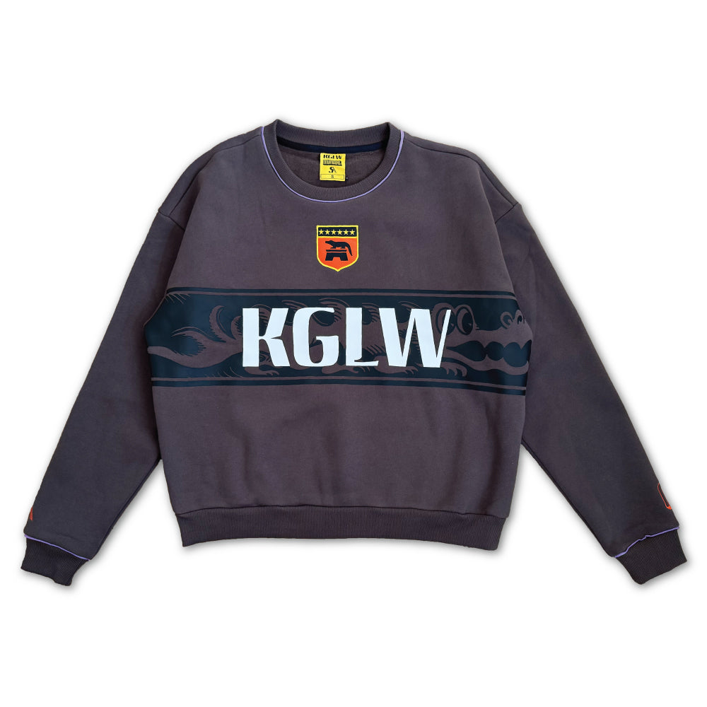 KGLW x MUNDIAL x R.SPORT Football Box Crew - p(doom) records US