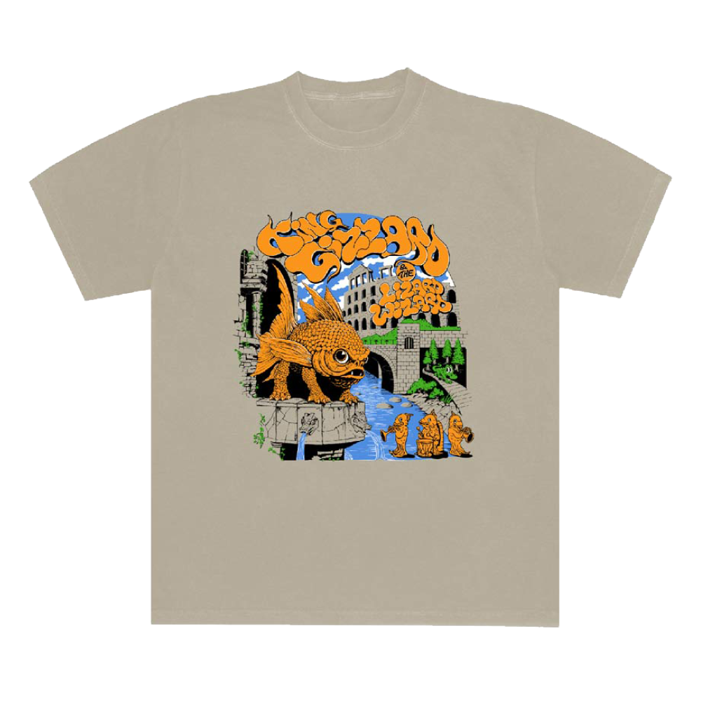 AE GOLDFISHブラウス Goldfish Fountain Tee - p(doom) records US