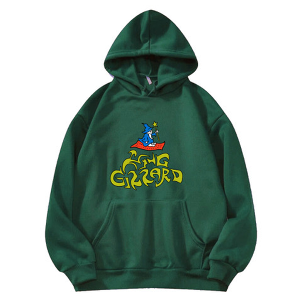 Unisex pullover hoodie hot - wizard fantasy merch fun eco friendly art print