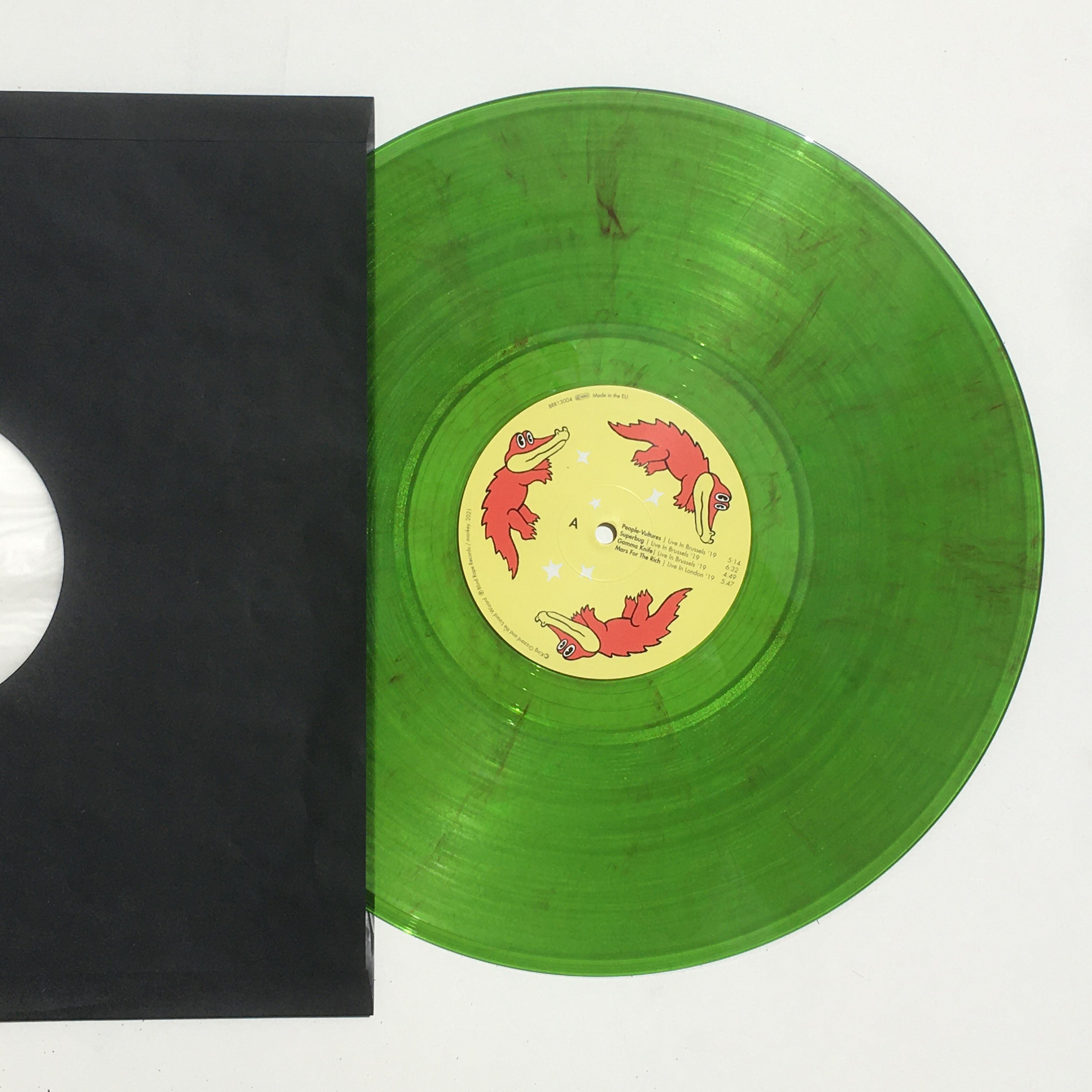Live Around The Globe - Part I 180g Transparent Green Marbled Vinyl Edition (Bootleg by Blind Rope Records) LP 