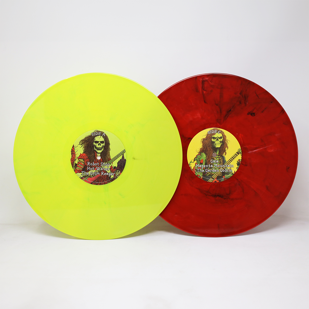 Live at Bonnaroo '22 Plutonium and Magma Color Vinyl (Bootleg By ORG Music) Discs Front