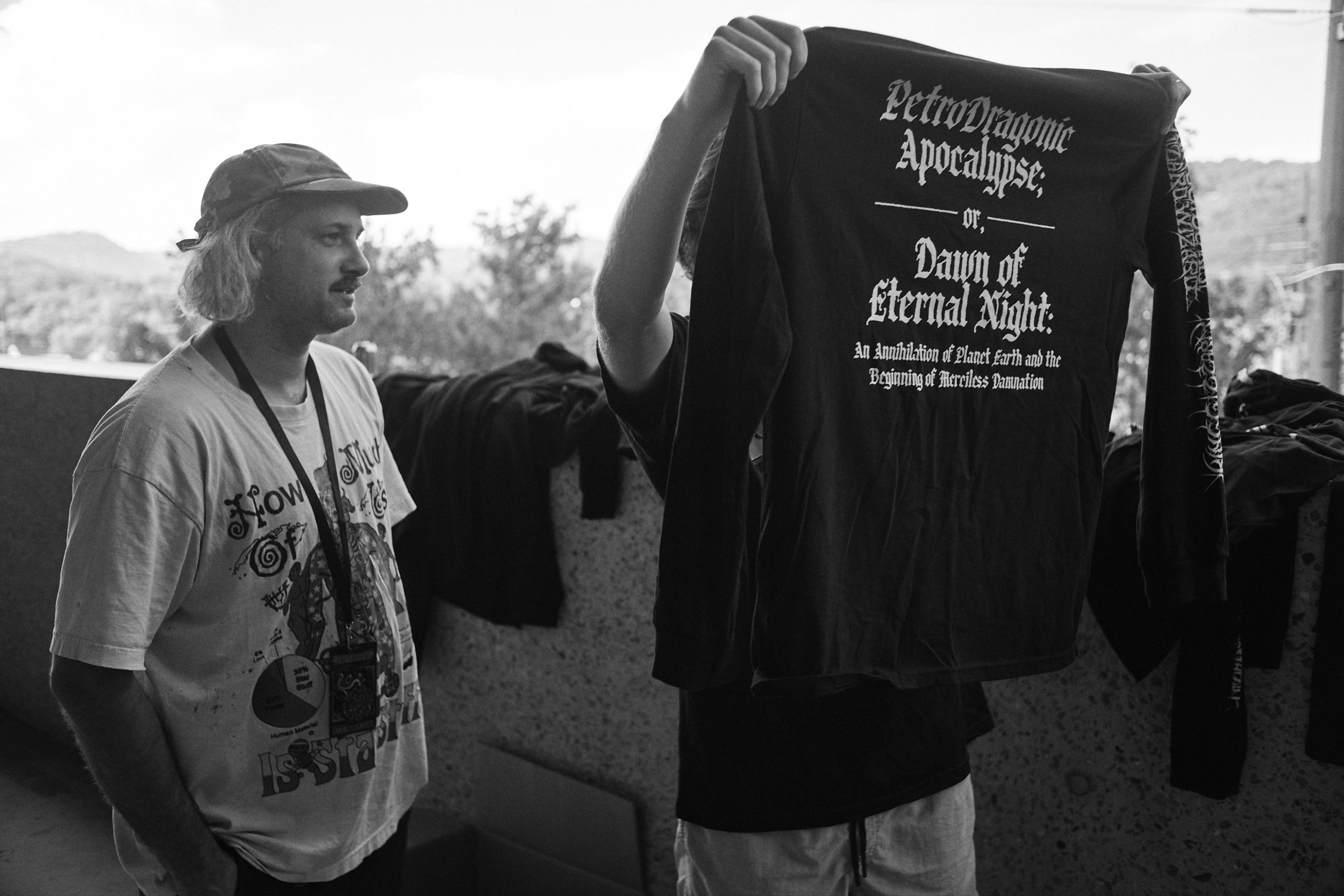 Dawn of Eternal Night Longsleeve Tee - p(doom) records US