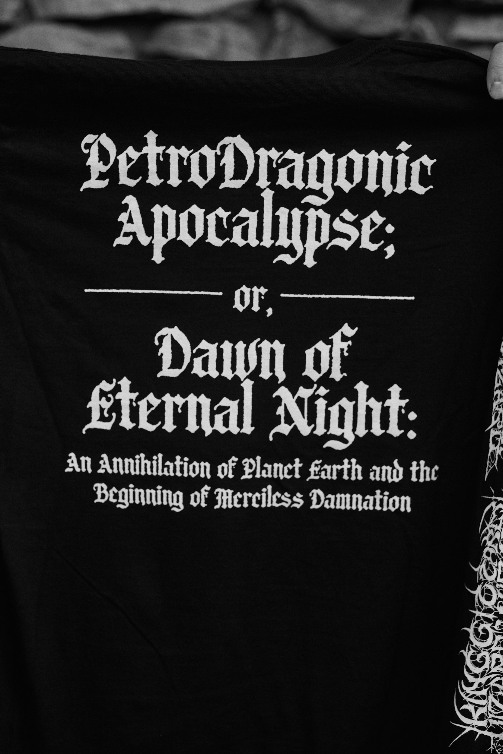 Dawn of Eternal Night Longsleeve Tee - p(doom) records US