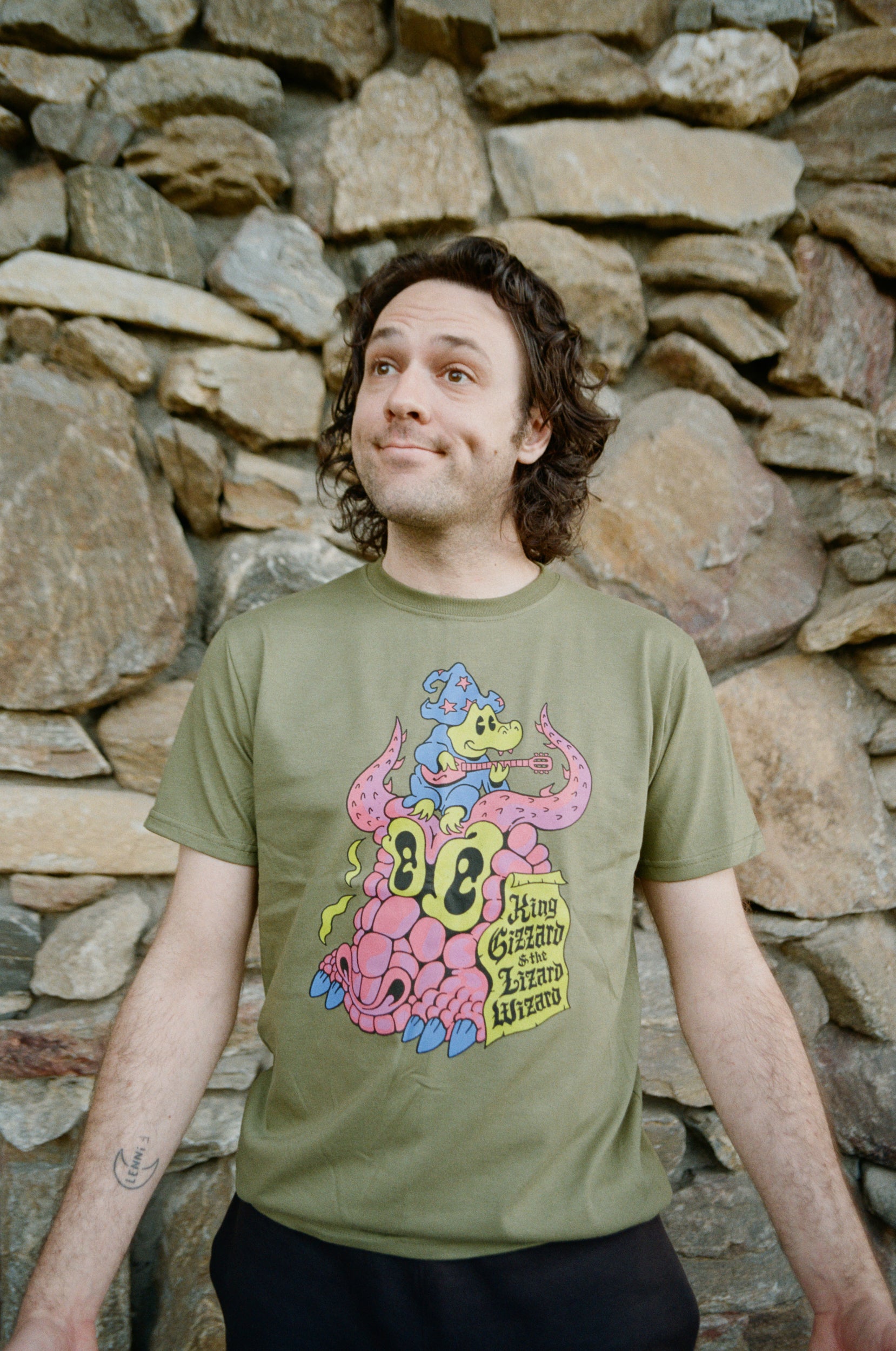 Gator Wizard Tee - p(doom) records US