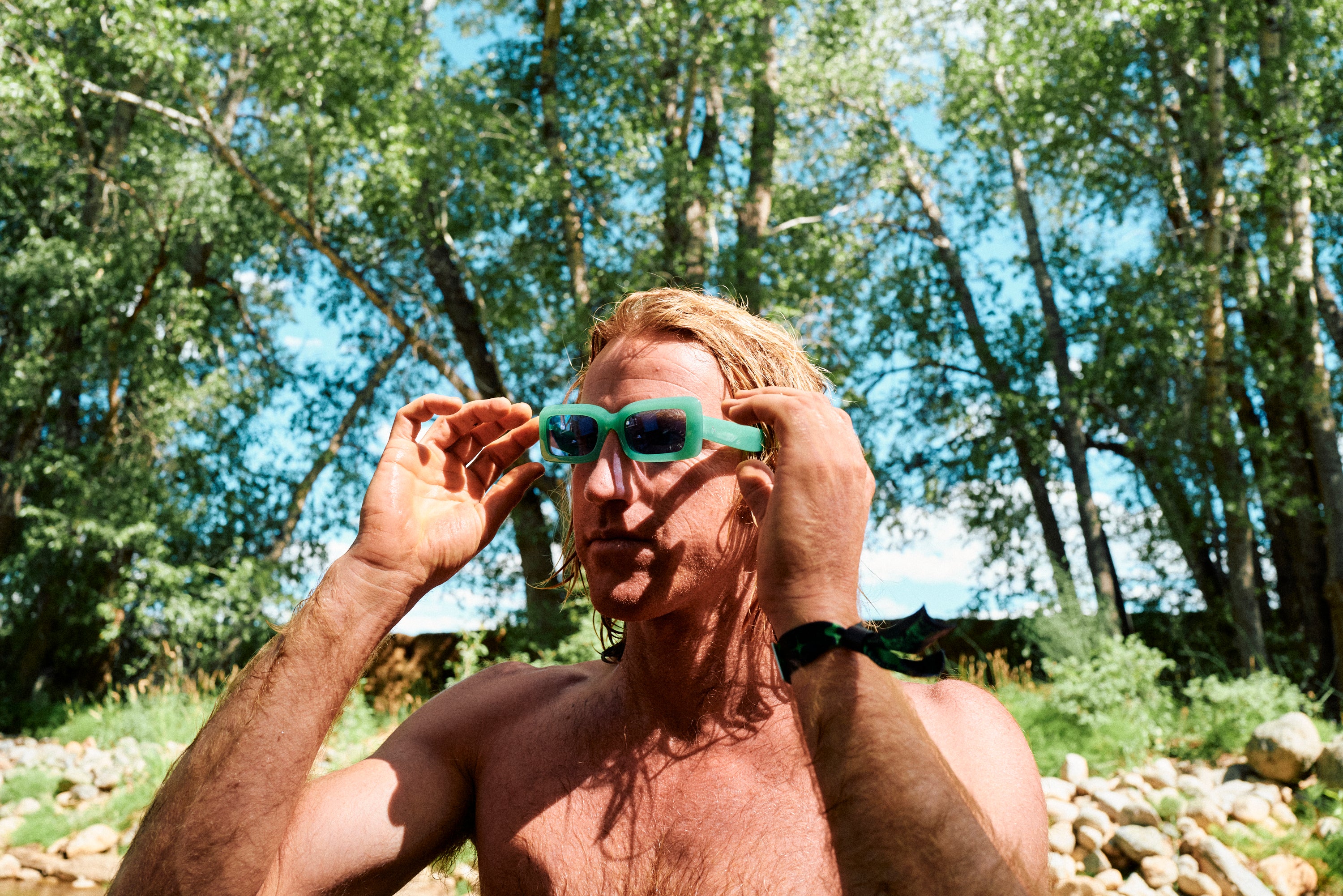Radio Eyewear x KGLW Field of Vision Sunglasses - p(doom) records US