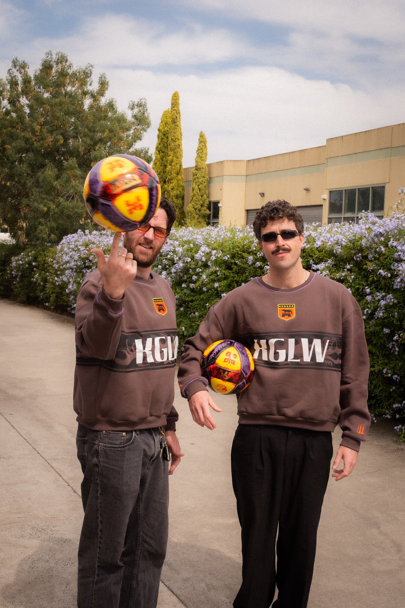 KGLW x MUNDIAL x R.SPORT Football Box Crew - p(doom) records US