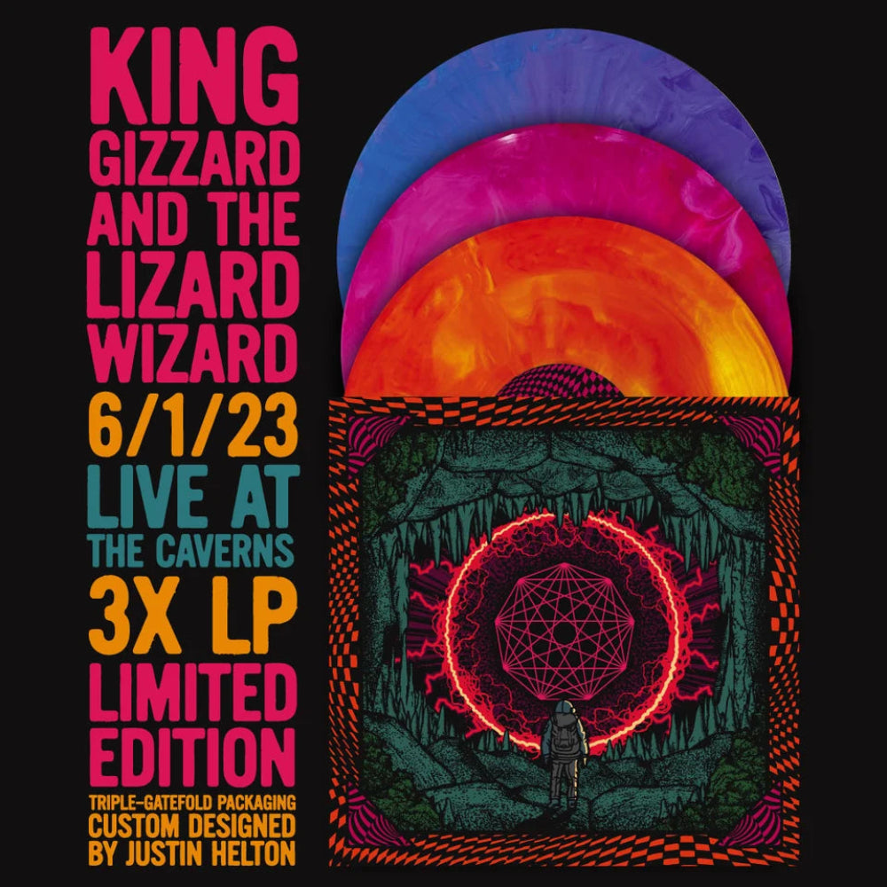 King Gizzard & The Lizard Wizard - Live at The Caverns 6/1/23 - 3 LP Info