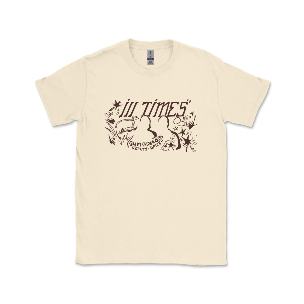 Ill Times Natural Tee - p(doom) records US