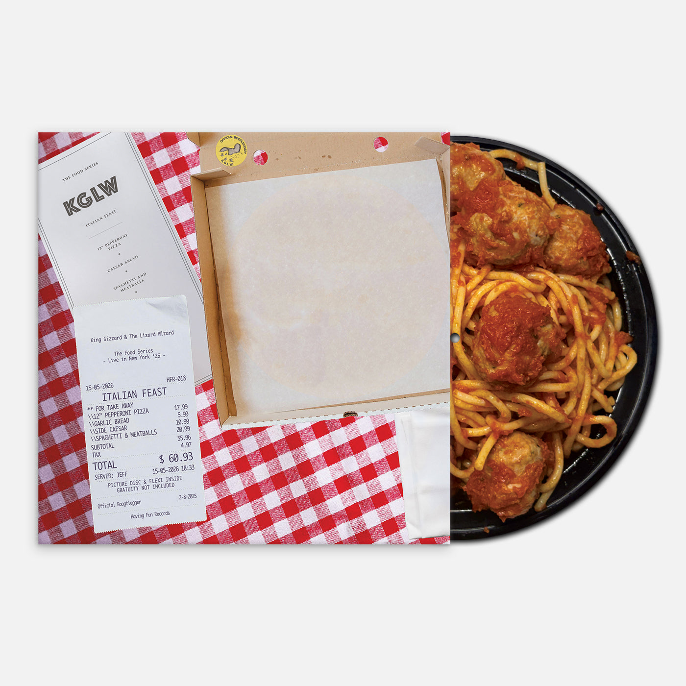 Italian Feast (Live In NYC '25) (Bootleg By Having Fun Records) Spaghetti