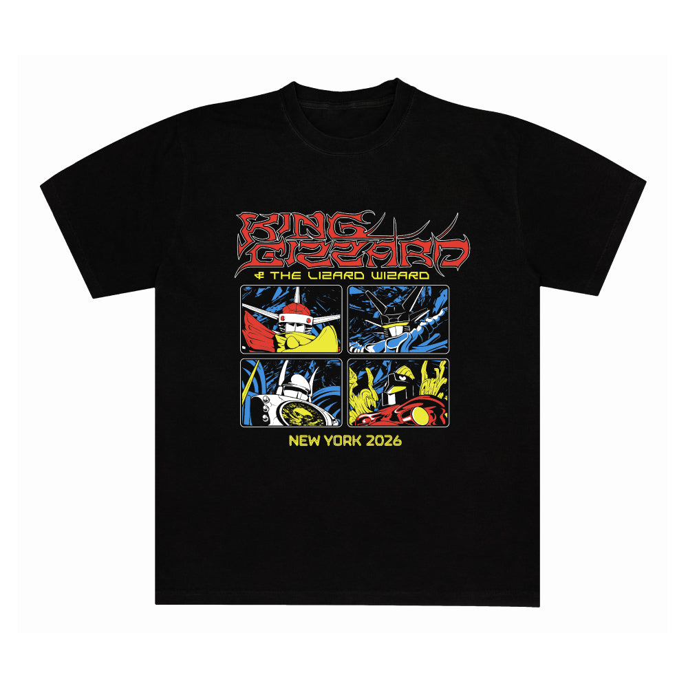 NYC Black Tee Front