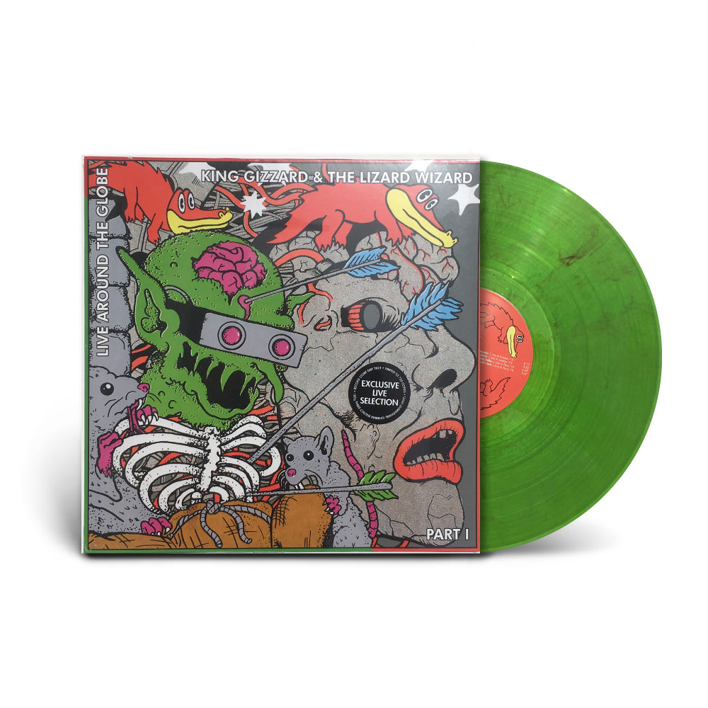 Live Around The Globe - Part I 180g Transparent Green Marbled Vinyl Edition (Bootleg by Blind Rope Records)