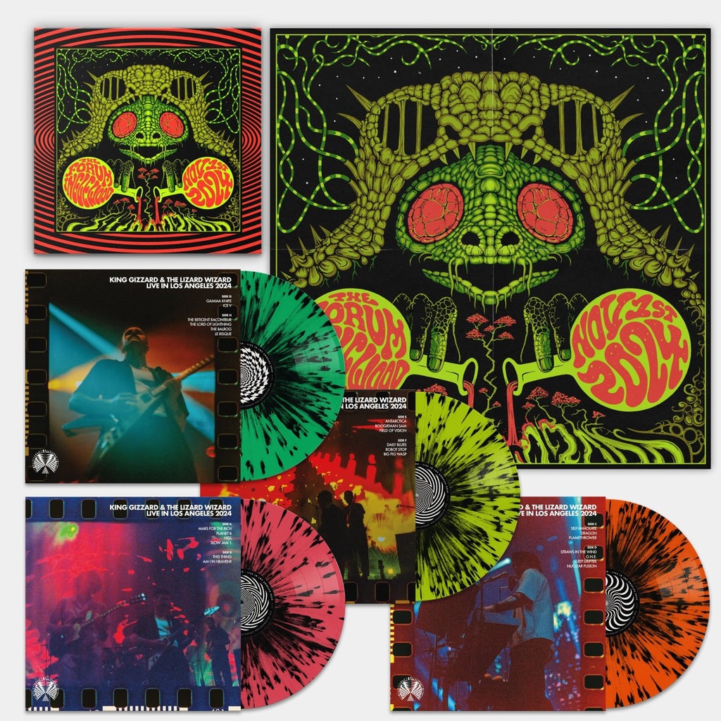 Live in Los Angeles '24 (4xLP Gatefold) (Bootleg By The Reverberation Appreciation Society) Opened
