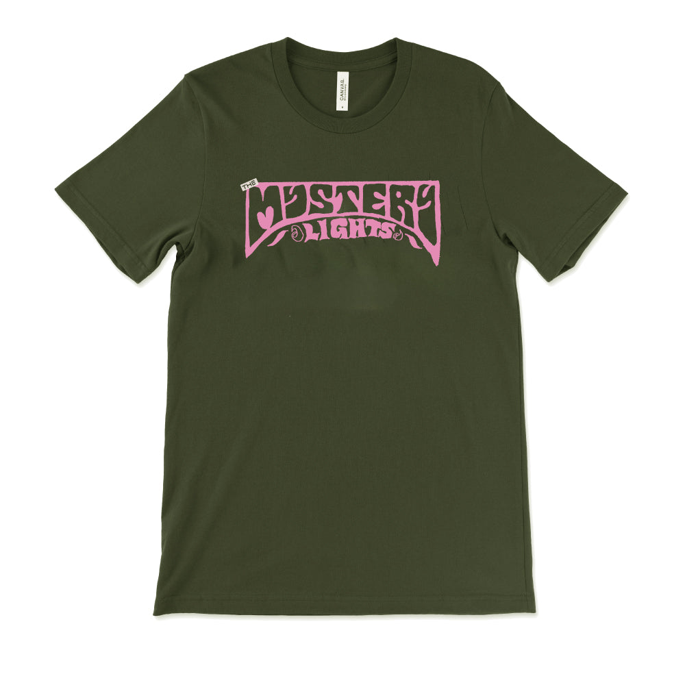 The Mystery Lights Green Tee