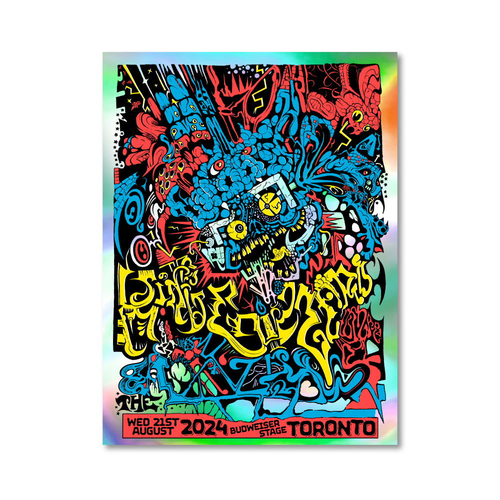 Budweiser Stage - Toronto 2024 Poster - p(doom) records US