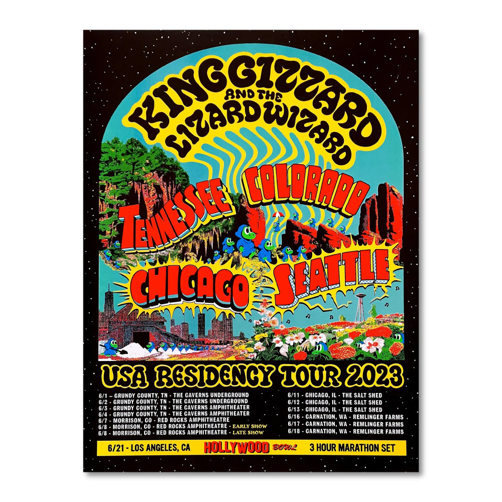 USA Residency Tour - 2023 Poster