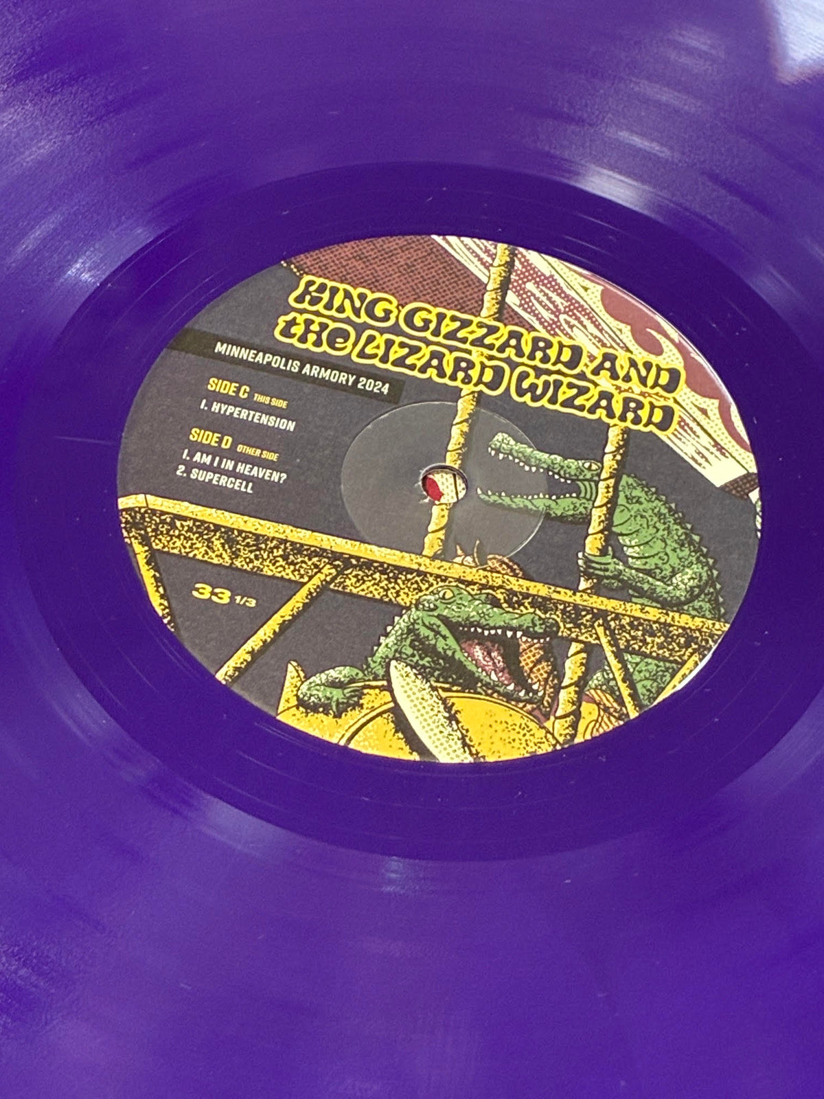 Live at the Minneapolis Armory - Limited Edition Opaque Purple Variant Disc 1