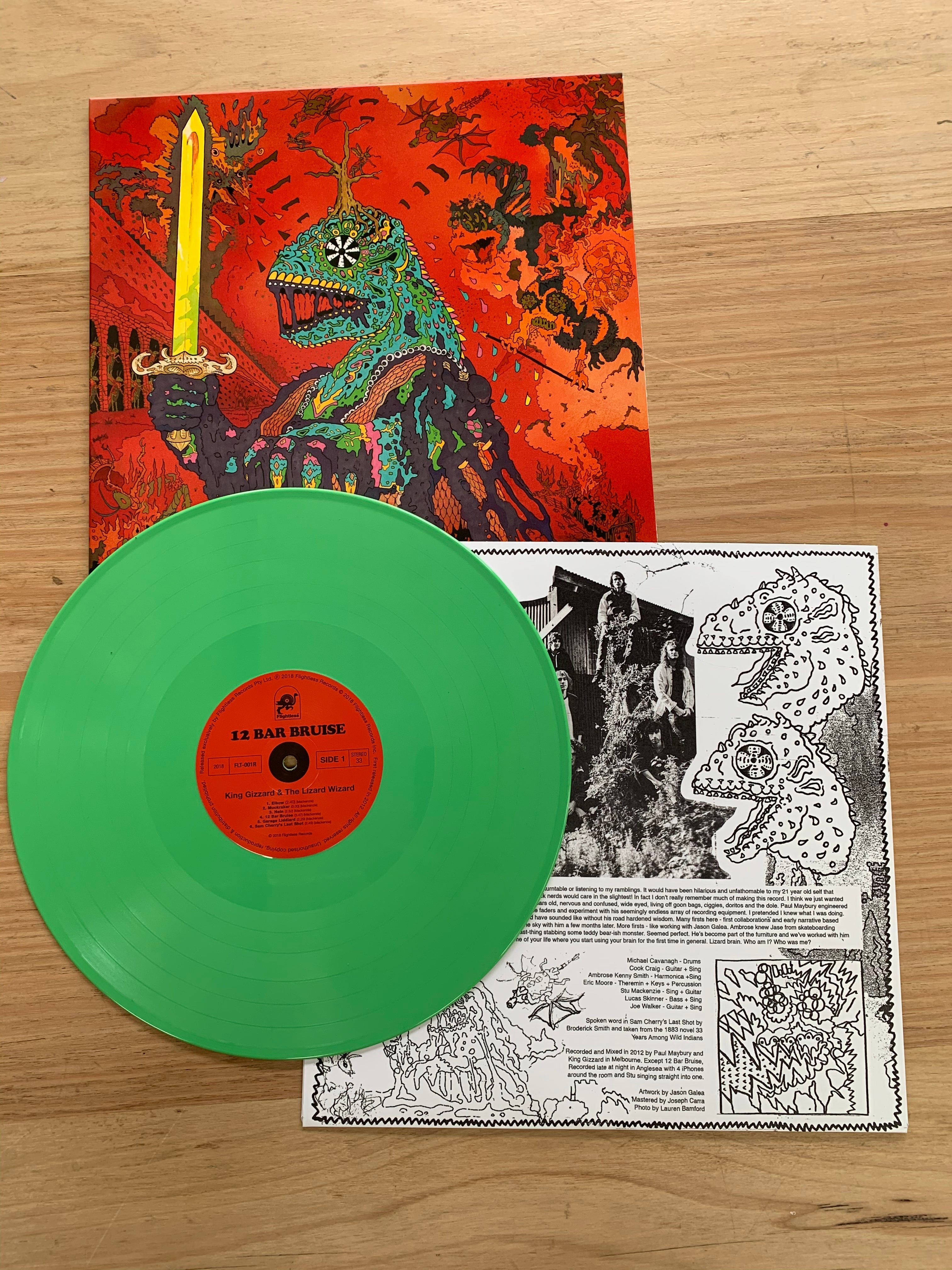 12 Bar Bruise - p(doom) records US