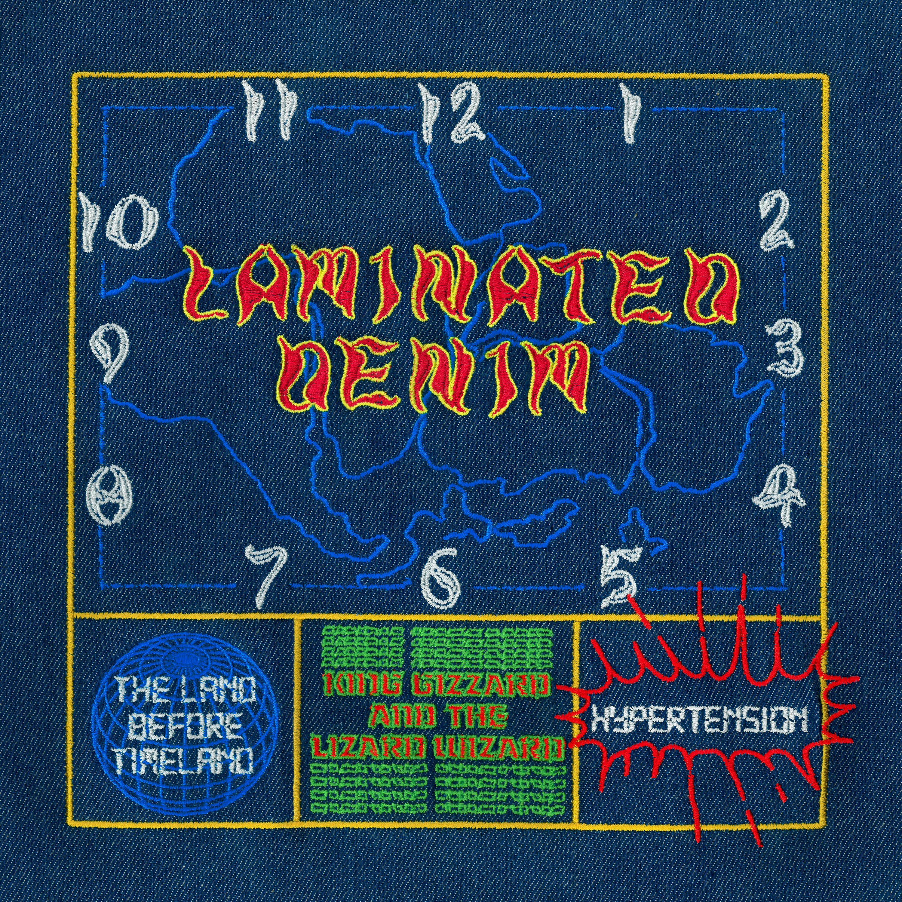 Laminated Denim Cover Art