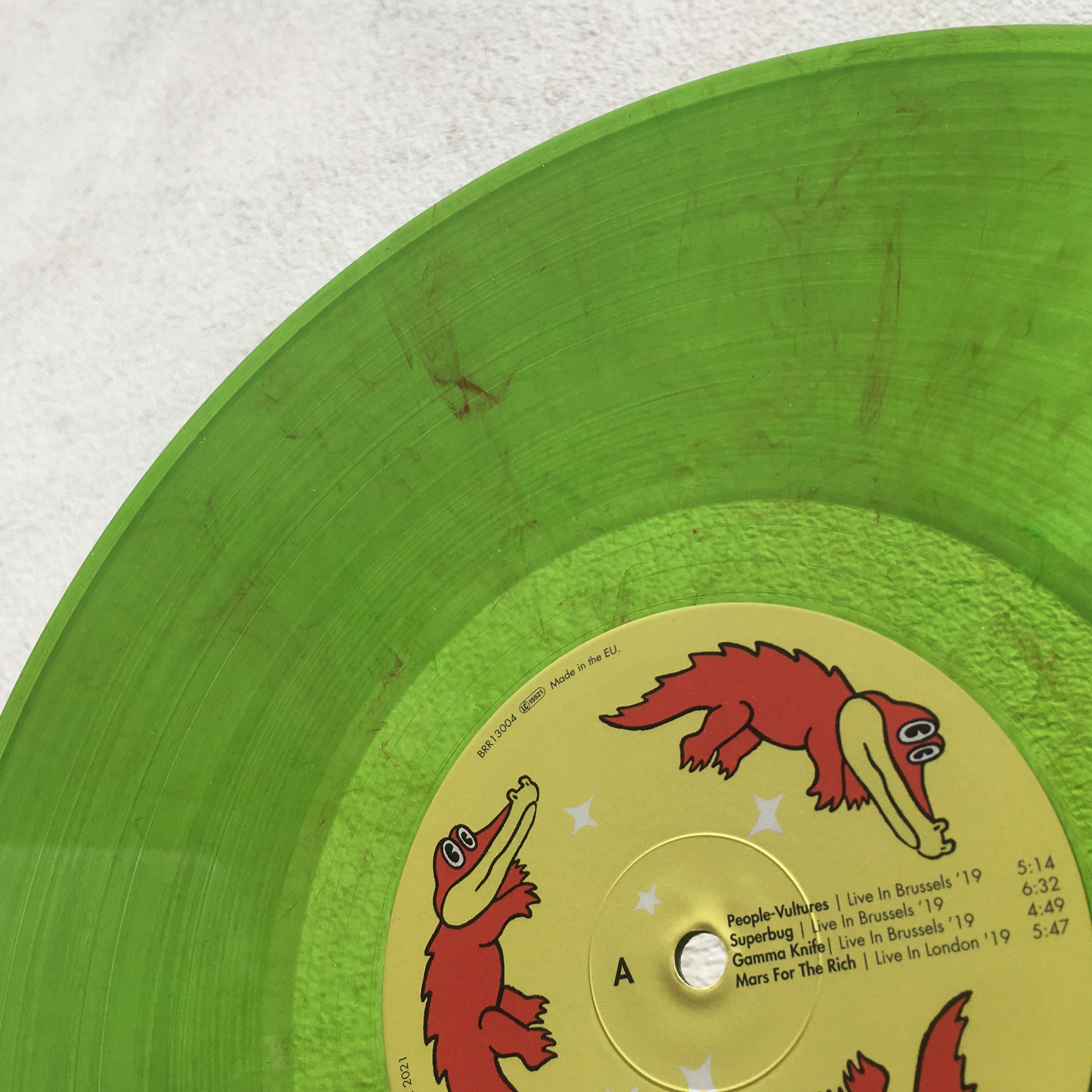 Live Around The Globe - Part I 180g Transparent Green Marbled Vinyl Edition (Bootleg by Blind Rope Records) LP COLOR