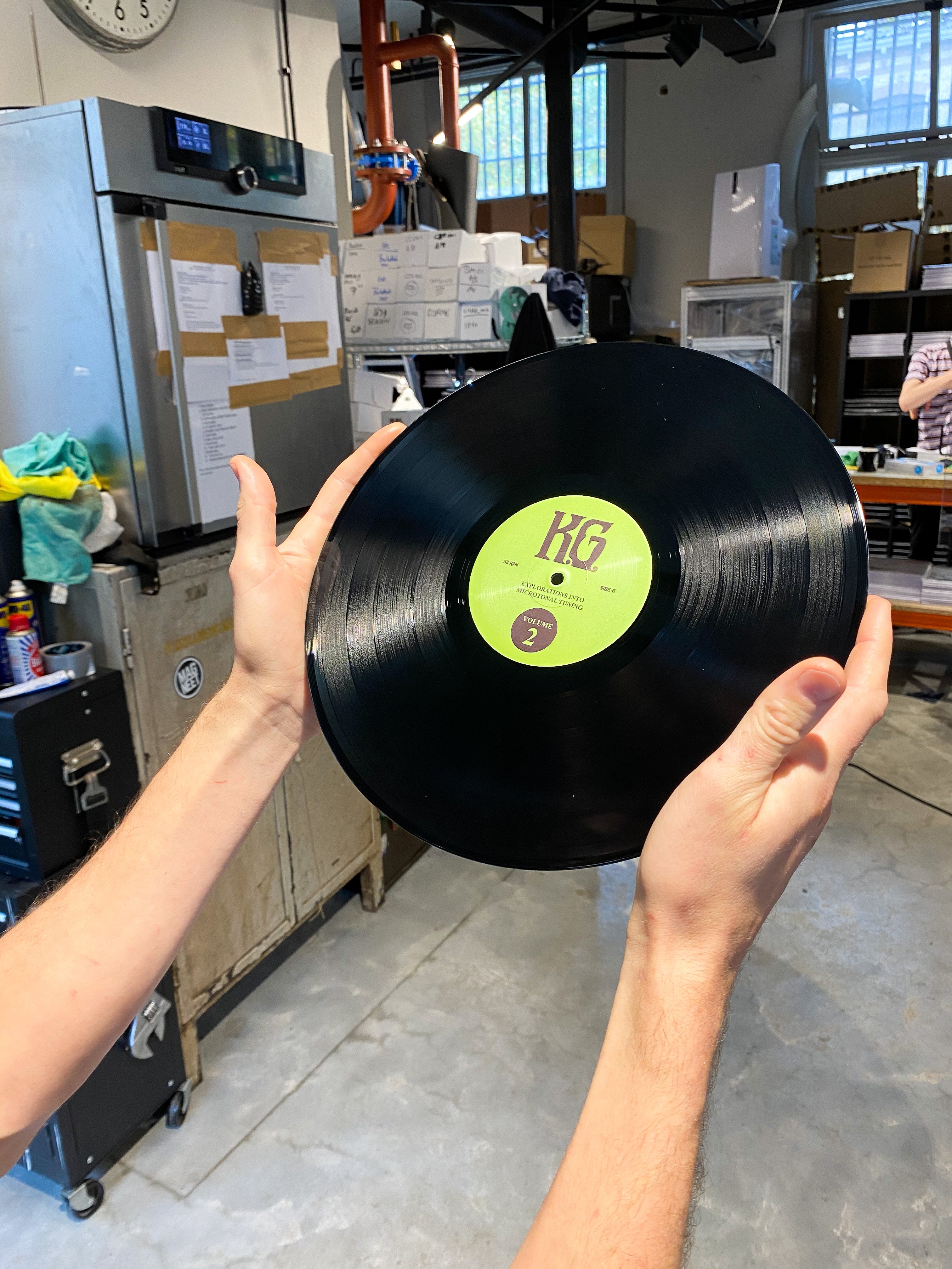 Recycled Black Wax LP - 2