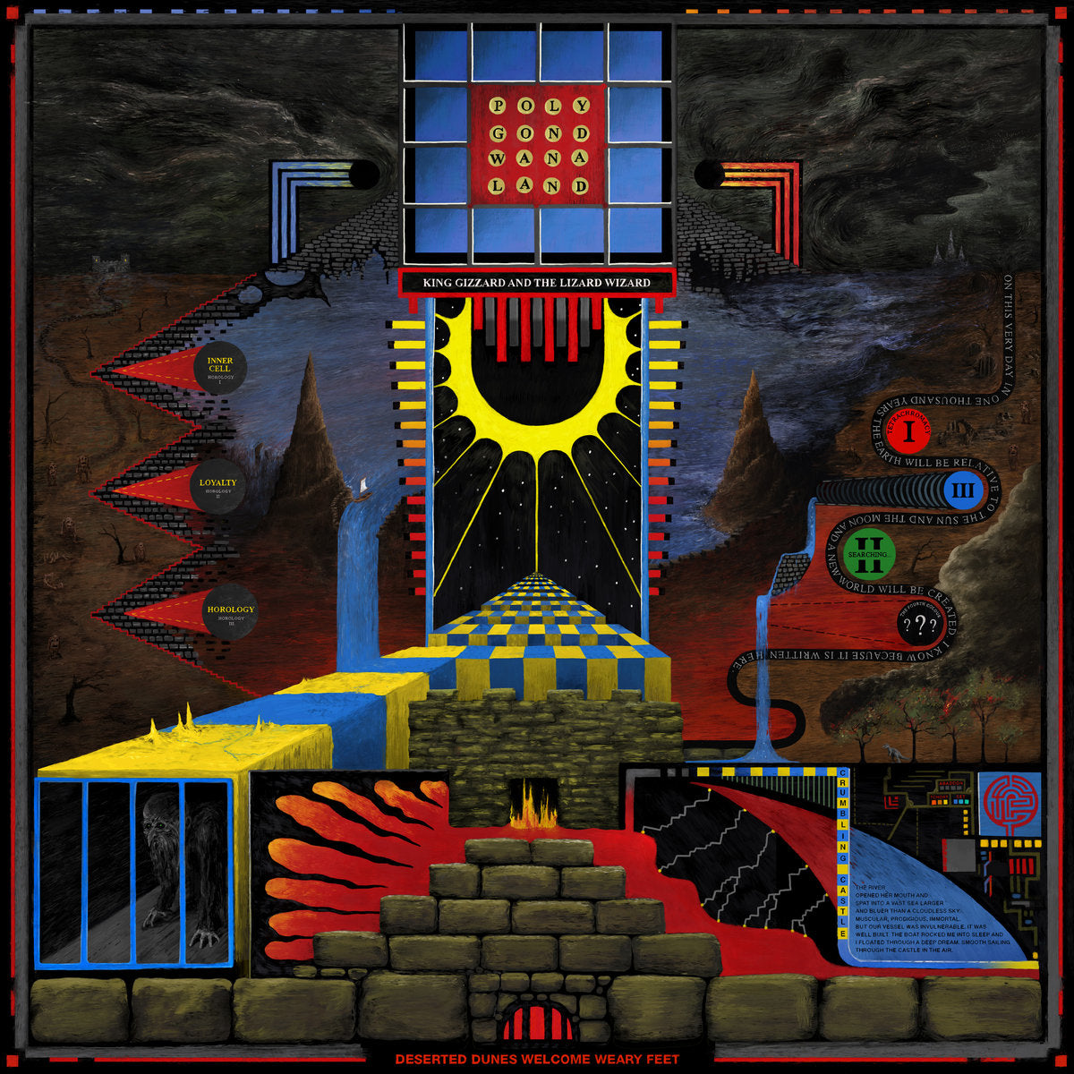 Geek Field × H&O _ Nitriding OD Cover Polygondwanaland - p(doom) records US